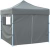 vidaXL Faltzelt Partyzelt Pop-Up mit 4 Seitenwänden 3 x 3 m Anthrazit 44964 Bild 4