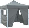 vidaXL Faltzelt Partyzelt Pop-Up mit 4 Seitenwänden 3 x 3 m Anthrazit 44964 Bild 1