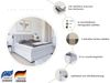 OTTO home Boxspringbett MIVVA inkl. Bettkasten & Topper, Komfortliegehöhe: 67cm, Breite: 180cm, in H3, H4 oder Hmix H3/H4, wahlweise mit oder ohne LED-Leuchten Bild 4