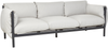 Beliani 'ESPERIA' 3-Sitzer Sofa mit Sesseln, Metall grau Bild 4