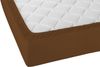 biberna Feinbiber-Spannbetttuch 0002744, chocolate, 1x 180x200 cm - 200x200 cm Bild 2