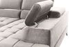 Ecksofa Schlafsofa Sofa AGNESA Stoff Salvador Dunkelblau Ottomane Rechts Bild 5