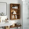 vidaXL Badezimmer-Wandschrank Altholz 40 x 10 x 60,5 cm Holzwerkstoff 889357 Bild 5