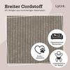 Lycce Dekokissen Kissenbezug 2er Set CORD Stoff (50 x 50 cm) - made in EU Bild 4