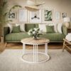 Lookway Couchtisch LORI LOFT mit Tischplatte in Holzdekor (1xCouchtisch), Durchmesser: ⌀70 cm Bild 2
