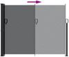 vidaXL Seitenmarkise Ausziehbar Schwarz 160x500 cm 4004429 Bild 5
