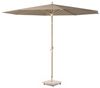 Mittelstockschirm Riva Ø300 Teak look / Taupe Bild 2