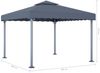 vidaXL Pavillon 300 x 300 cm Anthrazit Aluminium 48059 Bild 4