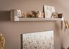 Wandregal Akazie 180x22x24 beige lackiert Amsterdam #122 Bild 2