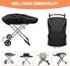 Gasgrill Abdeckung Weber Traveler LP Black Grill 99x48x24cm wetterfest Bild 3