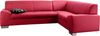 DOMO collection Ecksofa Alisson, zeitlose Optik, flache Armlehnen, L-Form, fester Sitzkomfort, wahlweise mit Bettfunktion Bild 2