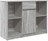 vidaXL Sideboard mit Schublade Grau Sonoma 101x35x76 cm Holzwerkstoff 861567 Bild 2