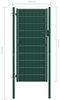 vidaXL Gartentor aus PVC und Stahl 100 x 124 cm Grün 145229 Bild 4