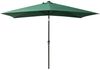 vidaXL Sonnenschirm mit LEDs und Stahl-Mast Grün 2x3 m 313786 Bild 3