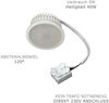 10er Set Einbauleuchtenn 5W 3000K 230V 400 lumen Chrom inkl. austauschbare LED Modul geringe Einbautiefe7945 Bild 5