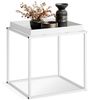 tectake Beistelltisch Couchtisch Cambridge 40x40x44cm (1-St, 1 tlg), Stapelbarer Beistelltisch im trendigen Retro-Look Bild 4