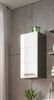 Hängeschrank GLOSS Wandschrank Bad Weiß Glanz / Anthrazit ca. 34 x 70 x 23 cm Bild 4