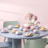 Villeroy & Boch Fleur Couleur Cappuccinotasse mit Untertasse 300 ml 6er Set - Soleil Bild 4