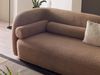 Sitzgruppe/Sofa Set - Wohnzimmergarnitur "Fleuron" 3+3+1-Braun/Beige Bild 4