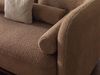 Sitzgruppe/Sofa Set - Wohnzimmergarnitur "Fleuron" 3+3+1-Braun/Beige Bild 5