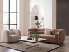 Sitzgruppe/Sofa Set - Wohnzimmergarnitur "Fleuron" 3+3+1-Braun/Beige Bild 3