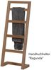 Badmöbel Set Sunne Teak Massivholz - Breite vom Unterschrank: 90 cm - Breite vom Spiegel: 90 cm - Anzahl der Hochschränke: ohne Hochschrank - Handtuchhalter: ohne Handtuchhalter Bild 5