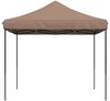 vidaXL Pop-Up Partyzelt, faltbar, Stahl / PE, Braun, ohne Seitenteile, 315 x 292 x 292 cm Bild 3