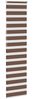 vidaXL Doppelrollo Braun 55x200 cm Stoffbreite 50,9 cm Polyester 4014356 Bild 4