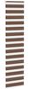 vidaXL Doppelrollo Braun 55x200 cm Stoffbreite 50,9 cm Polyester 4014356 Bild 3