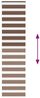 vidaXL Doppelrollo Braun 55x200 cm Stoffbreite 50,9 cm Polyester 4014356 Bild 5