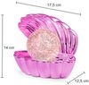Lichthandel Hoch USB-Tischleuchte Glitzer RGB Tischleuchte Shelly LED Chrom / Pink Farbwechsel, Glitzer-Partikel mit Wirbel-Funktion, Batterien nicht enthalten Bild 2