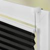 Lichtblick Sonnenschutzsysteme GmbH Thermo-Plissee Ljungby 90 cm x 210 cm (BxL) Schwarz Tageslicht mit Hitzeschutz; einfache Installation mit Klemmträgern; verspannt Bild 3