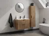 Vente-unique - ZEVARA Bathroom furniture set Holz, Platte Beige - B 46 cm x H 57 cm x L 80 cm Bild 1