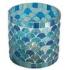 Orientalisches Mosaik Windlicht Athen Hellblau M Bild 5