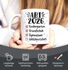 MoonWorks Tasse Kaffee-Tasse Abitur 2026 - Geschenk Abschluss Abiturienten - To Do, Keramik Bild 4