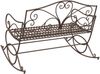 vidaXL Gartenbank Antikbraun Stahl 42038700 Bild 5