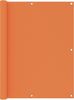 vidaXL Balkon-Sichtschutz Orange 120x500 cm Oxford-Gewebe 135054 Bild 1