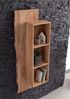 Wandregal Akazie 50x22x147 natur lackiert PURE ACACIA #101 Bild 2