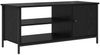 TV-Schrank, TV-Lowboard Schwarz Eichen-Optik 100x40x45 cm Holzwerkstoff Bild 2