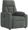 vidaXL Massagesessel Elektrisch Dunkelgrau Stoff 3303023 Bild 4