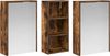 vidaXL Badezimmerschrank-Set 3 pcs 116 x 16 x 62,5 cm Holzwerkstoff 3403812 Bild 5