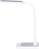 LED Schreibtischlampe CENTAURUS mit Dimmer Metall Weiß Bild 5