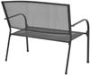 vidaXL Gartenbank 108 cm Stahl und Drahtgitter Anthrazit 42732 Bild 2