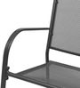 vidaXL Gartenbank 108 cm Stahl und Drahtgitter Anthrazit 42732 Bild 5