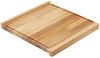 METALTEX 561035000 Backbrett/Schneidbrett 35x35x2 cm aus Buchenholz, beidseitig verwendbar Bild 2