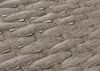 Poly-Rattan Gartentisch Halden, Beistelltisch Tisch mit Glasplatte ~ grau Bild 2