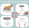 Nettlife LED Panel LED Panel 23/30CM Deckenleuchte Lampe 18/21W, LED fest integriert, Neutralweiß, Schlafzimmer Badezimmer Küche Flur Bild 4