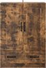 vidaXL Sideboard Geräucherte Eiche 66 x 34,5 x 92 cm Holzwerkstoff 895820 Bild 3