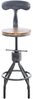 CLP 2er Set Barhocker Hanam im Industrial-Design,antik silber Bild 3