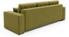Sofa 3-Sitzer mit Schlaffunktion AUGUSTO in Stoff Wind Moosgrün Bild 5